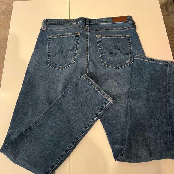 AG-ED Adriano Goldschmied Denim Jeans Size 29R Classic Blue Premium Stretch 💗 - Picture 7 of 8